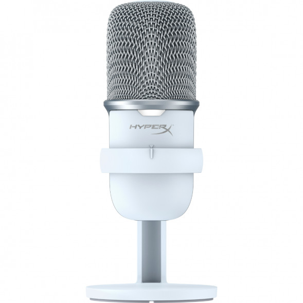 Микрофон для стриминга и игр HyperX SoloCast, White в Омске