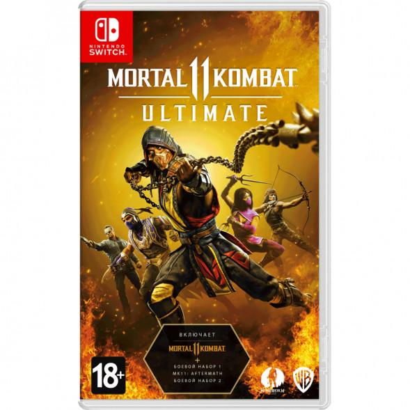 Игра Mortal Kombat 11 Ultimate (код загрузки) [Nintendo Switch, русские субтитры] в Омске