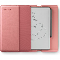 Графический планшет reMarkable Paper Pure+Marker Plus+Sleeve Folio, Desert Pink