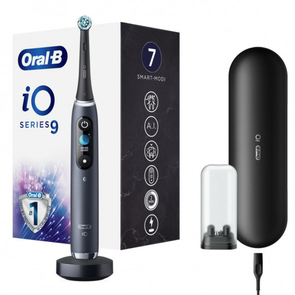 Электрическая зубная щётка Oral-B iO Series 9, Black Onyx в Омске