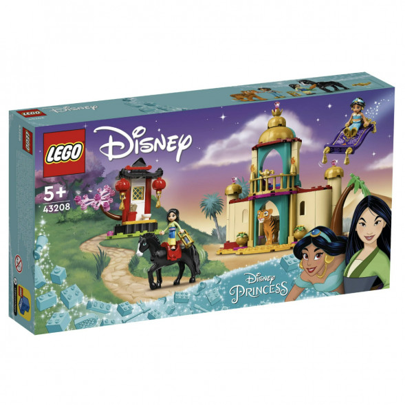 Конструктор LEGO Disney Princess 43208 Приключения Жасмин и Мулан в Омске