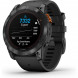Умные часы Garmin Fenix 7X Solar серый с черным ремешком 010-02541-01 в Омске