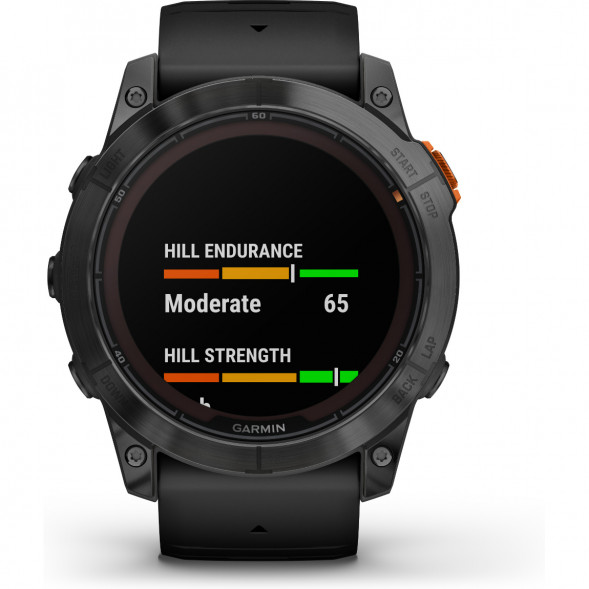 Умные часы Garmin Fenix 7X Solar серый с черным ремешком 010-02541-01 в Омске
