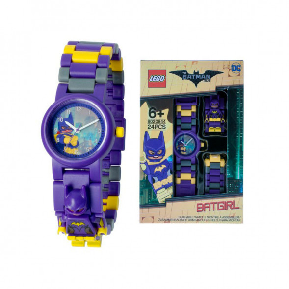 Часы LEGO Super Heroes 8020844 Batman Movie Бэтгерл с минифигуркой в Омске