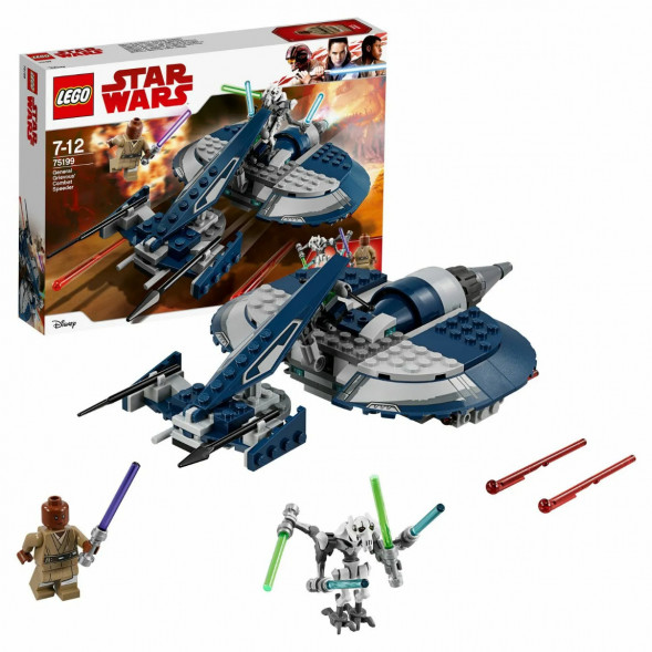 Конструктор LEGO Star Wars 75199 Боевой спидер генерала Гривуса в Омске