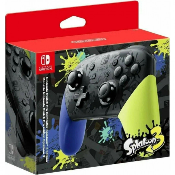 Геймпад Nintendo Switch Pro Controller (Splatoon 3) в Омске