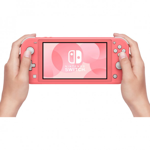 Игровая приставка Nintendo Switch Lite 32 ГБ, коралловый в Омске