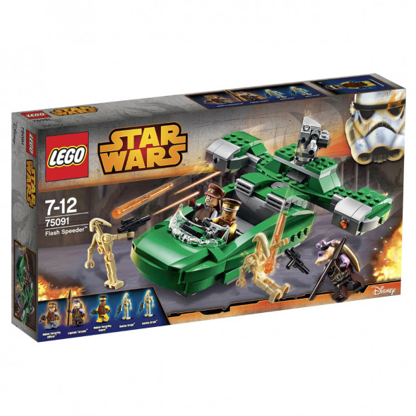 Конструктор LEGO Star Wars 75091 Флэш-спидер в Омске