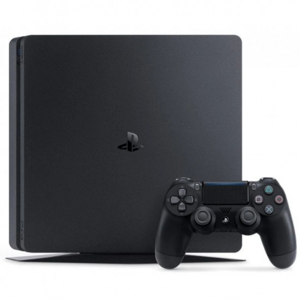 Игровая приставка Sony PlayStation 4 Slim 1TB black в Омске