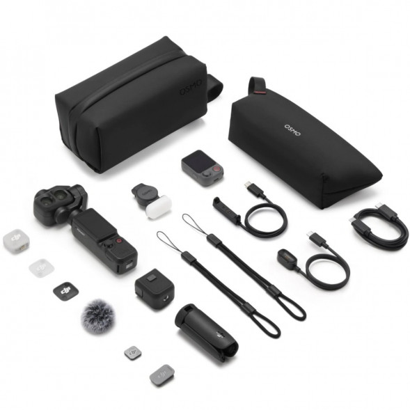 Экшн-камера DJI Osmo Pocket 4P Vlog Combo, чёрный в Омске