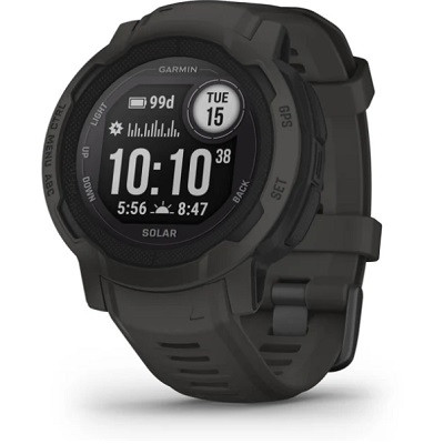 Умные часы Garmin Instinct 2 Solar черный 010-02627-00 в Омске