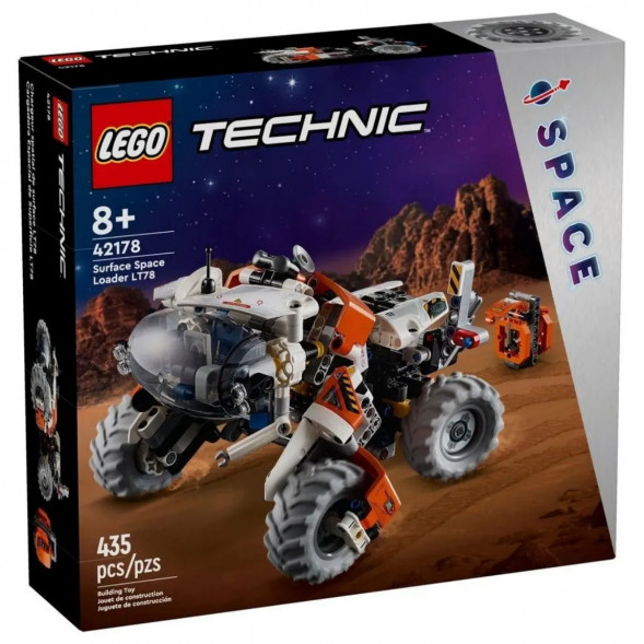 Конструктор LEGO Technic 42178 Поверхностный космический погрузчик LT78 в Омске
