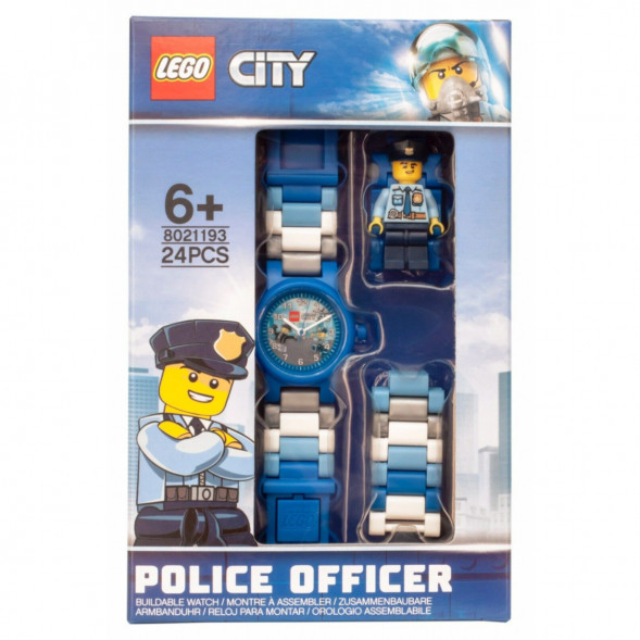 Часы LEGO City 8021193 City «Policeman» с минифигуркой в Омске