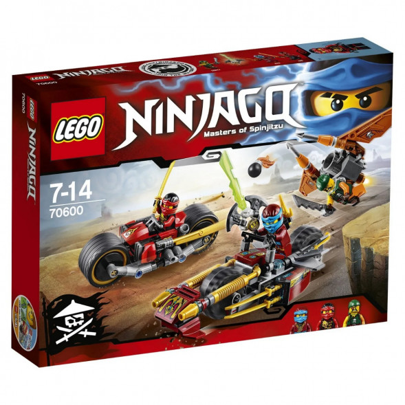 Конструктор LEGO Ninjago 70600 Погоня на мотоциклах в Омске