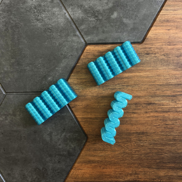 Мыльница HatRom ZigZag, голубой в Омске