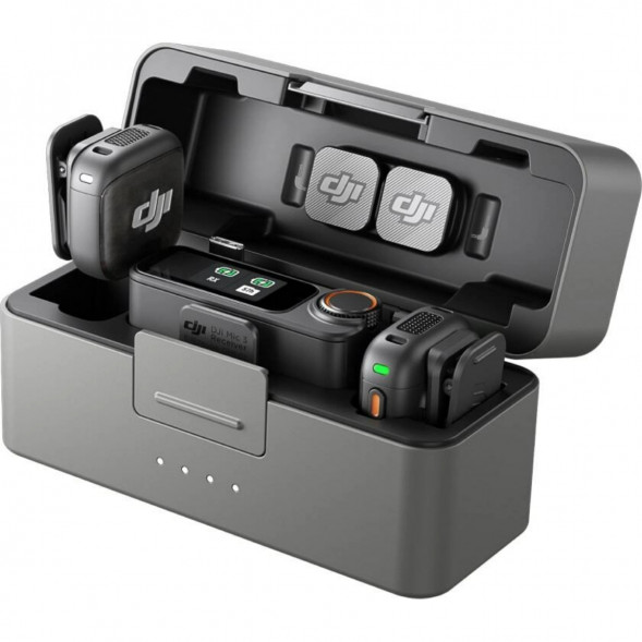 Беспроводной микрофон DJI Mic 3 (2 TX + 1 RX + Charging Case) в Омске