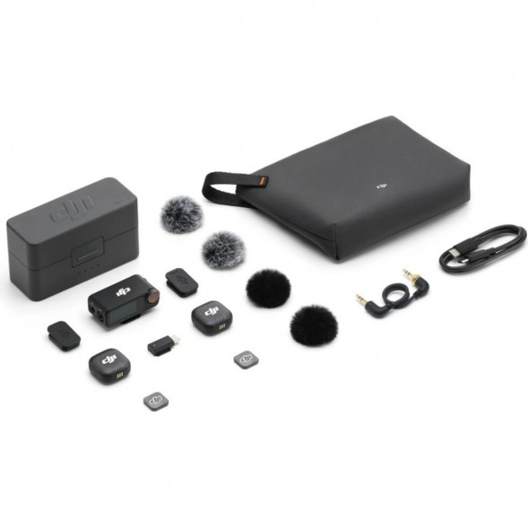 Беспроводной микрофон DJI Mic 3 (2 TX + 1 RX + Charging Case) в Омске