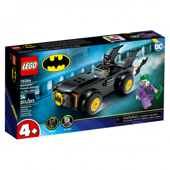 Конструктор LEGO Super Heroes 76264 Погоня на Бэтмобиле: Бэтмен против Джокера в Омске