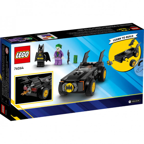 Конструктор LEGO Super Heroes 76264 Погоня на Бэтмобиле: Бэтмен против Джокера в Омске