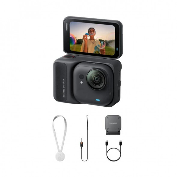 Экшн-камера Insta360 GO Ultra Standard Bundle, Black в Омске