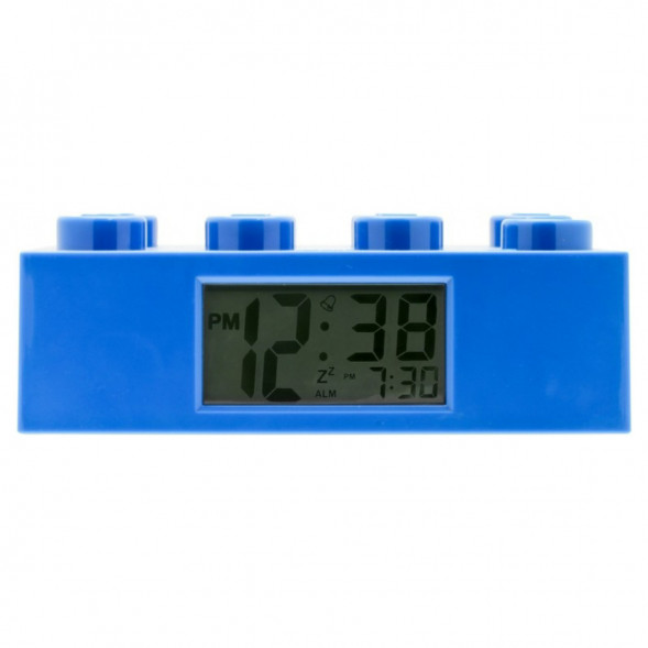 Будильник LEGO 9002151 Кирпичик, синий в Омске