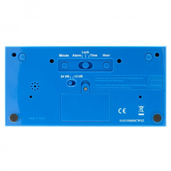 Будильник LEGO 9002151 Кирпичик, синий в Омске