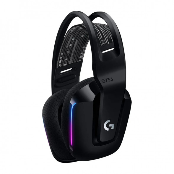 Игровая гарнитура Logitech G733 RGB Lightspeed Wireless, черный в Омске