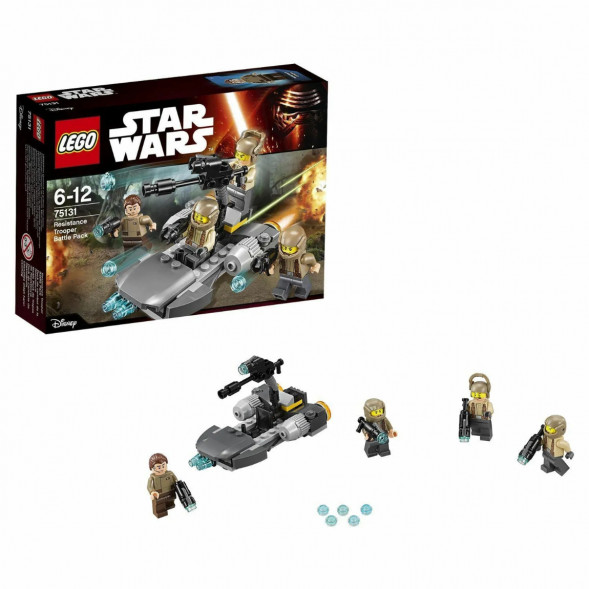 Конструктор LEGO Star Wars 75131 Боевой набор Сопротивления в Омске