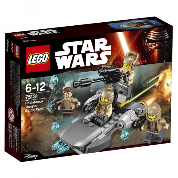 Конструктор LEGO Star Wars 75131 Боевой набор Сопротивления в Омске