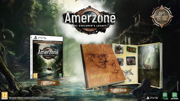 Игра Amerzone: The Explorer&amp;#039;s Legacy. 25th Anniversary Edition [PS5, русские субтитры] в Омске