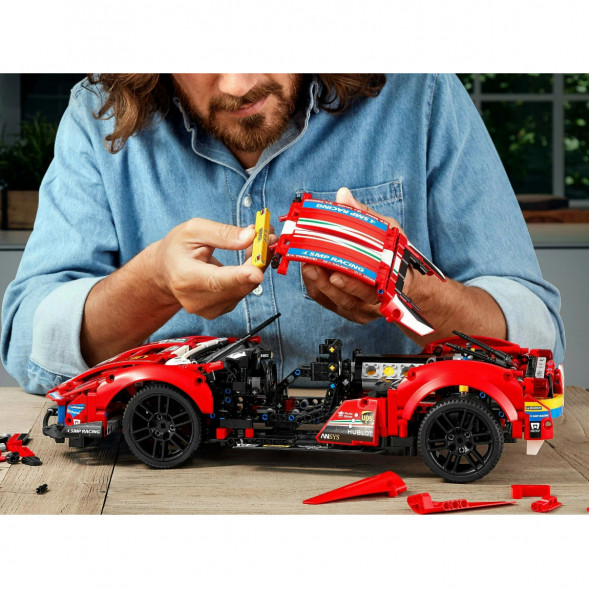Конструктор LEGO Technic 42125 Ferrari 488 GTE &amp;quot;AF Corse #51&amp;quot; в Омске