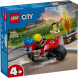 Конструктор LEGO City 60410 Пожарно-спасательный мотоцикл в Омске