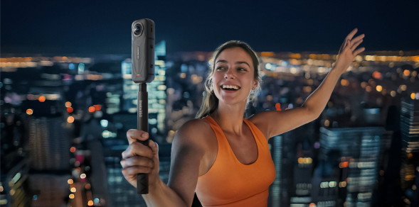 Экшн-камера Insta360 X5 Standard Bundle, Black в Омске