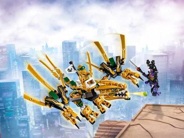 Конструктор LEGO Ninjago 70666 Золотой Дракон в Омске