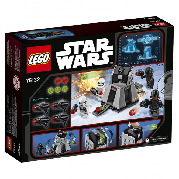 Конструктор LEGO Star Wars 75132 Боевой набор Первого Ордена в Омске