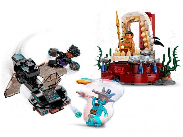 Конструктор LEGO Super Heroes 76213 Тронный зал короля Нэмора в Омске