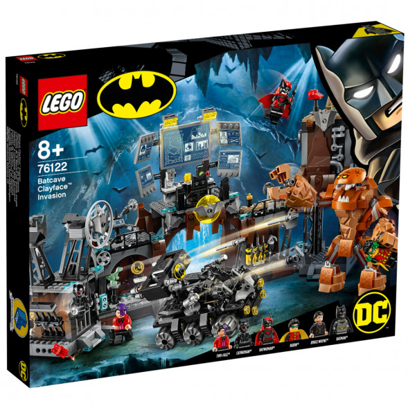 Конструктор LEGO Super Heroes 76122 Вторжение Глиноликого в бэт-пещеру в Омске