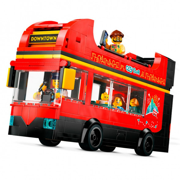 Конструктор LEGO City 60407 Красный двухэтажный экскурсионный автобус в Омске