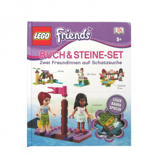Книга и набор кубиков LEGO Friends Buch &amp;amp; Steine-Set Zwei Freundinnen auf Schatzsuche в Омске