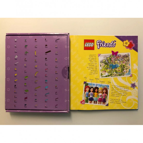 Книга и набор кубиков LEGO Friends Buch &amp;amp; Steine-Set Zwei Freundinnen auf Schatzsuche в Омске