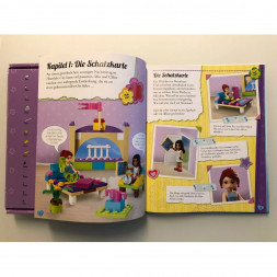 Книга и набор кубиков LEGO Friends Buch &amp;amp; Steine-Set Zwei Freundinnen auf Schatzsuche