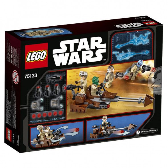 Конструктор LEGO Star Wars 75133 Боевой набор Повстанцев в Омске