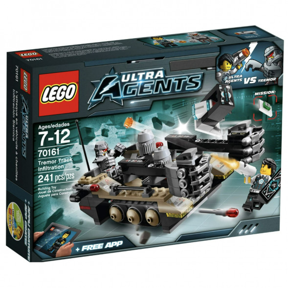 Конструктор LEGO Ultra Agents 70161 Проникновение гусеничного танка Тремора в Омске