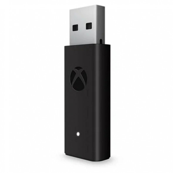 Геймпад Microsoft Xbox One and Series S/X Controller + беспроводной адаптер для PC, черный в Омске