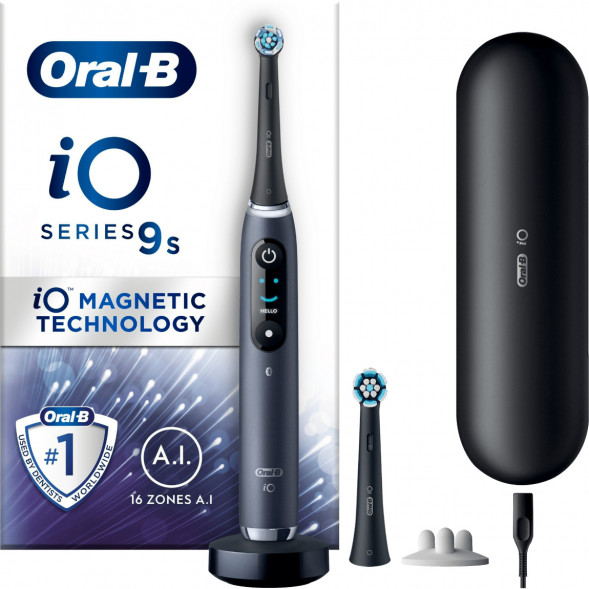 Электрическая зубная щетка Oral-B iO Series 9s (387071), Black Onyx в Омске