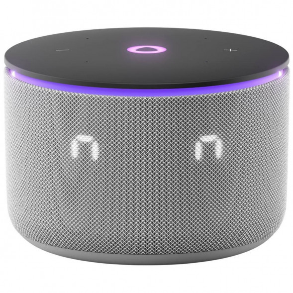 Умная колонка Яндекс Станция Мини 3 Про с Алисой с Zigbee, серый в Омске