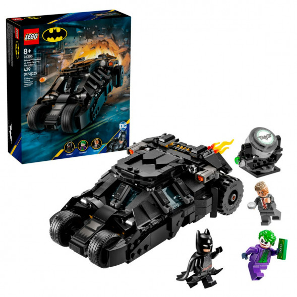 Конструктор LEGO Super Heroes 76303 Тумблер Бэтмена против Двуликого и Джокера в Омске