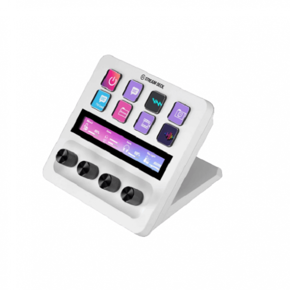 Контроллер для стриминга Elgato Stream Deck +, белый в Омске