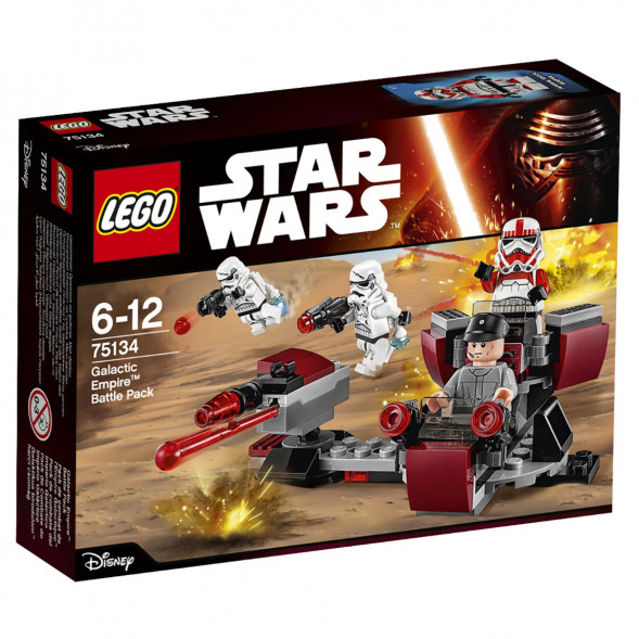 Конструктор LEGO Star Wars 75134 Боевой набор Галактической Империи в Омске