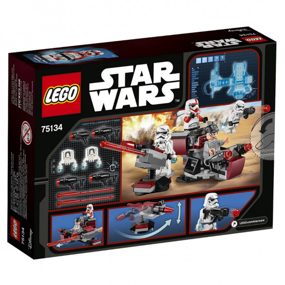 Конструктор LEGO Star Wars 75134 Боевой набор Галактической Империи в Омске